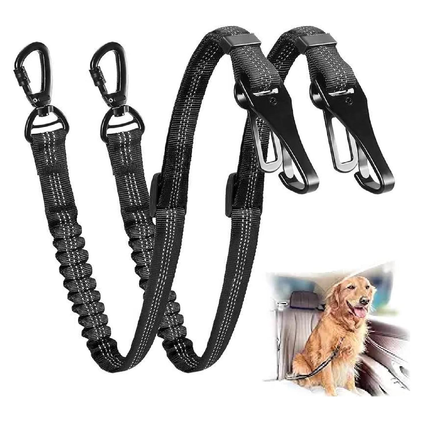 Cinturón de Seguridad para Perros ZenithFast 2Pack Ajustable