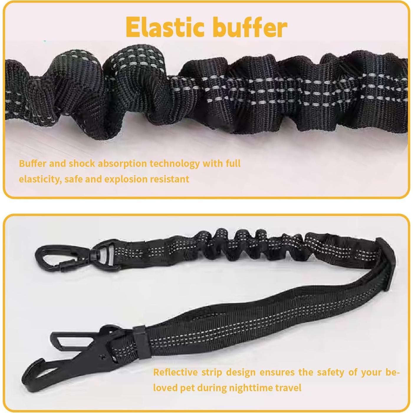 Cinturón de Seguridad para Perros ZenithFast 2Pack Ajustable