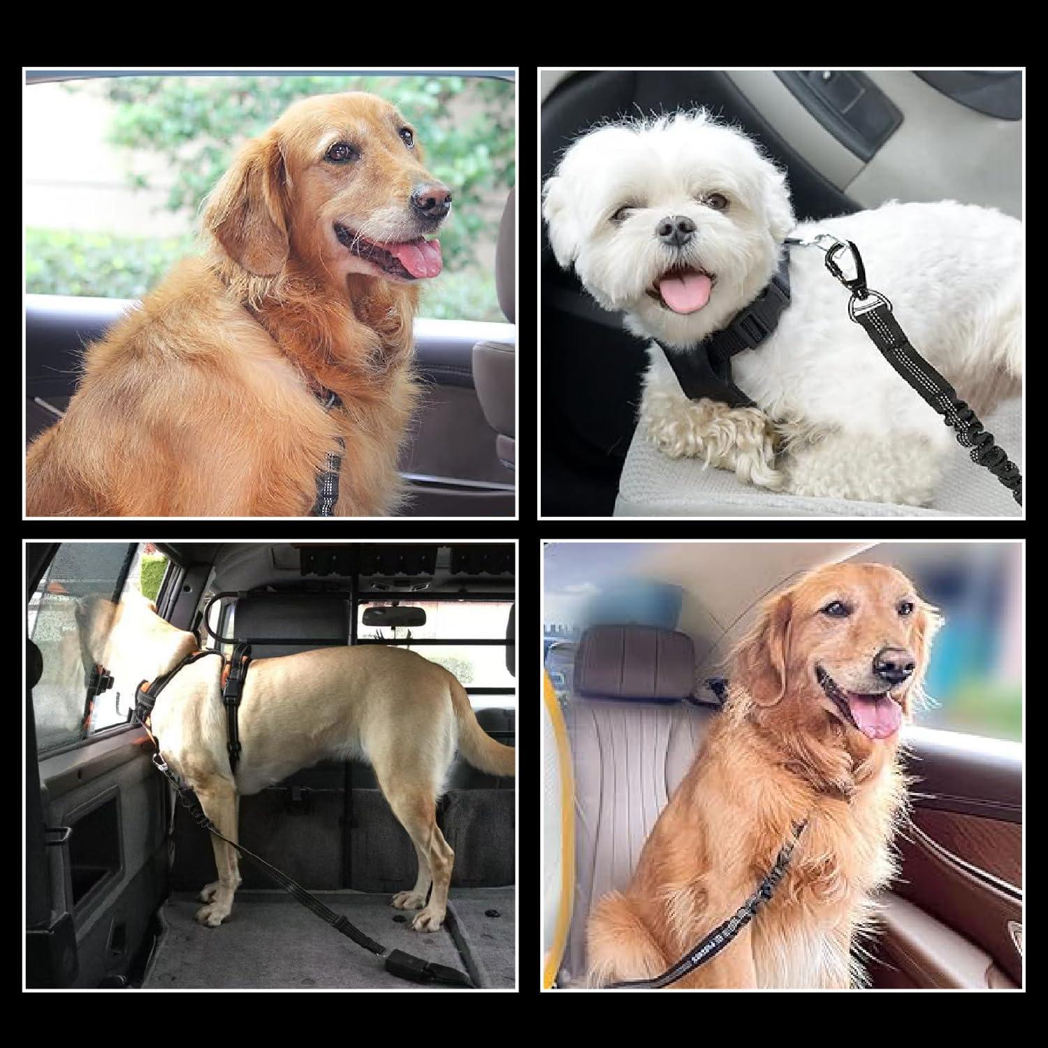 Cinturón de Seguridad para Perros ZenithFast 2Pack Ajustable