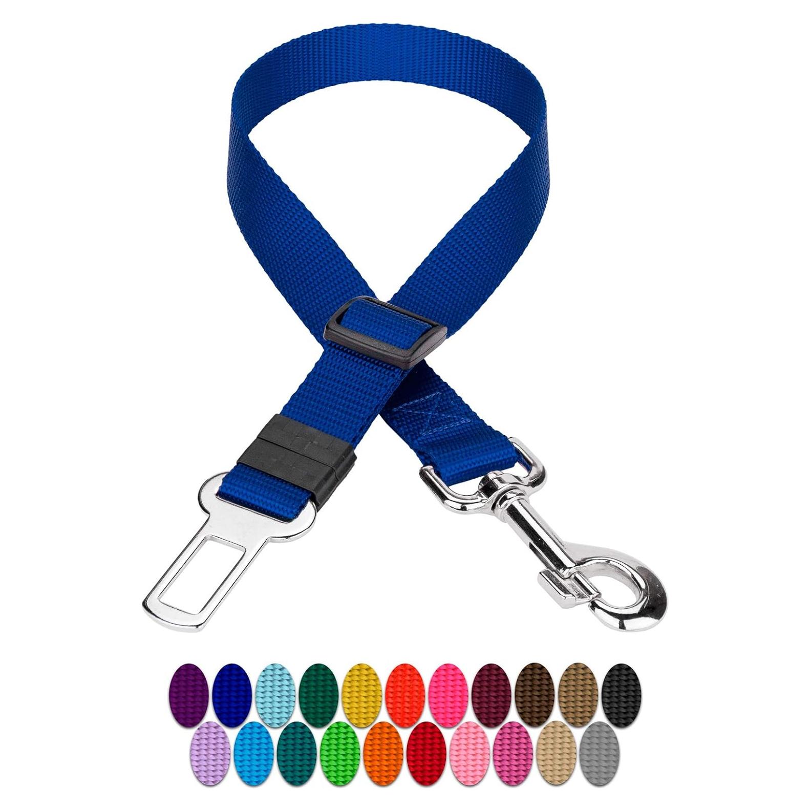 Cinturón de Seguridad para Perros Country Brook Petz Nylon Azul