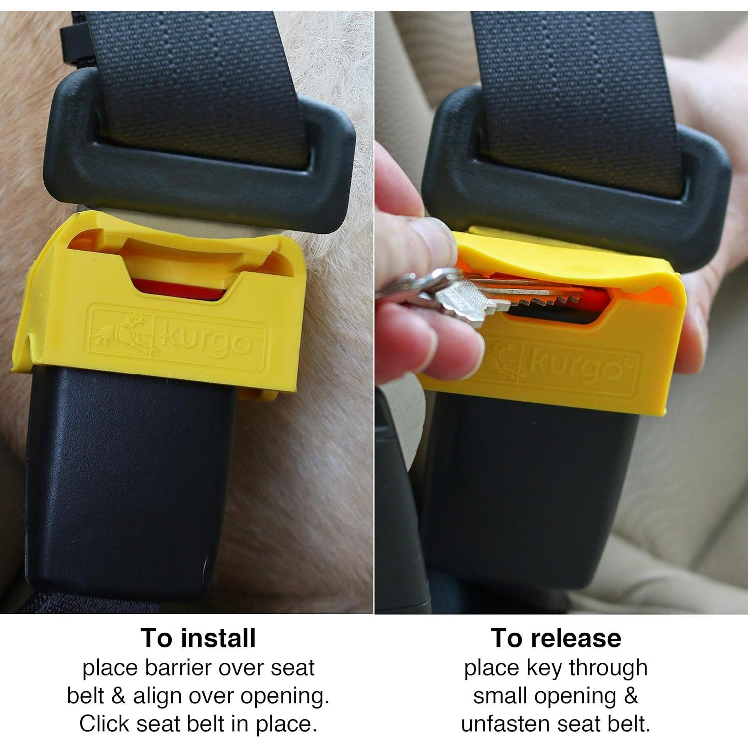 Correa de Seguridad para Perros Kurgo - Tether Ajustable para Cinturón