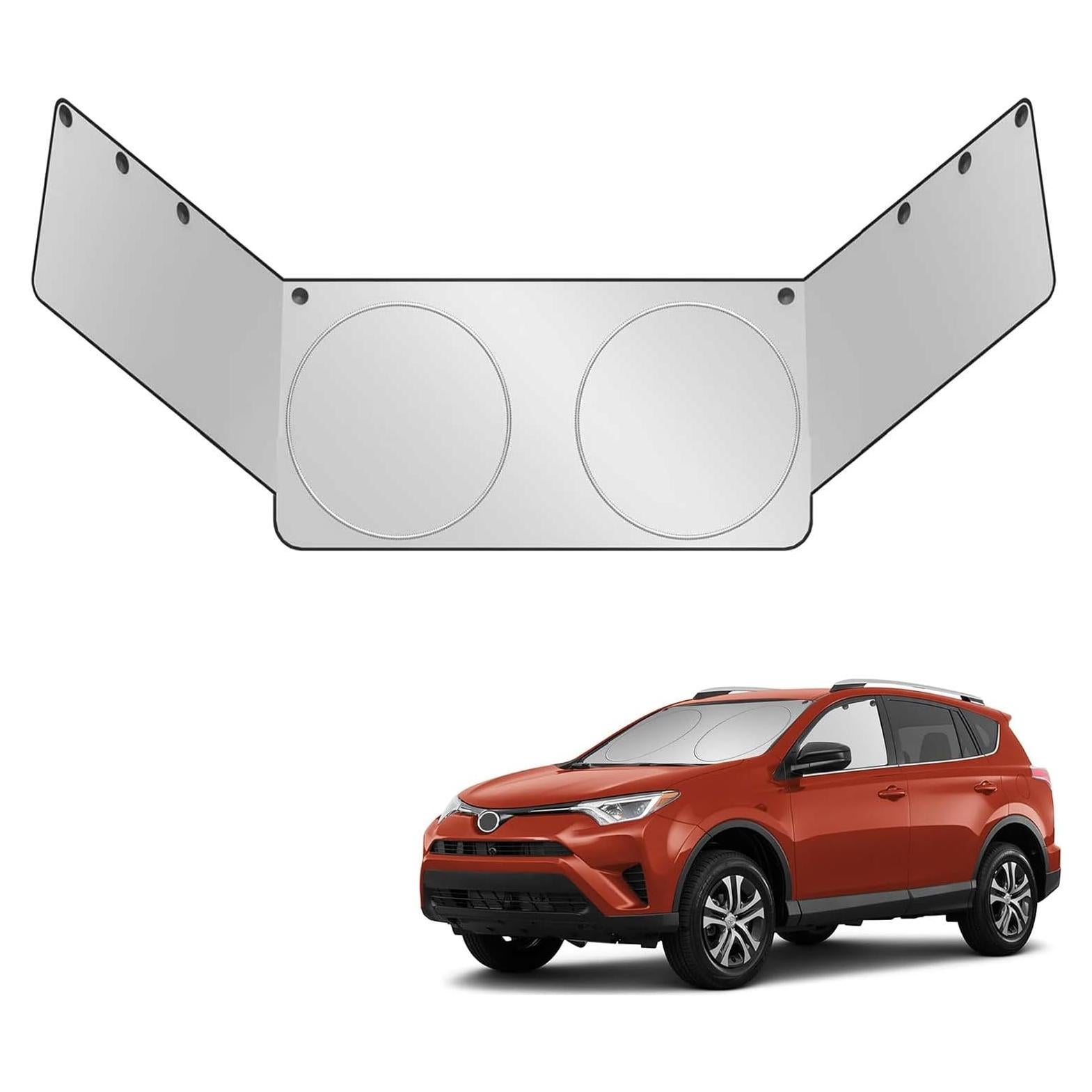 Protector Solar Parabrisas Coche InfLuvRealm Mediano 155x81cm