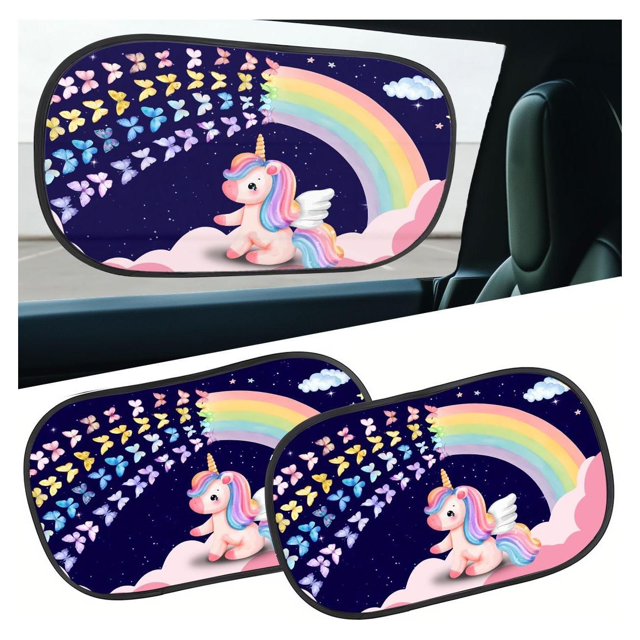 Sombra de Ventana Lateral GENANY 53x36 cm Unicornio