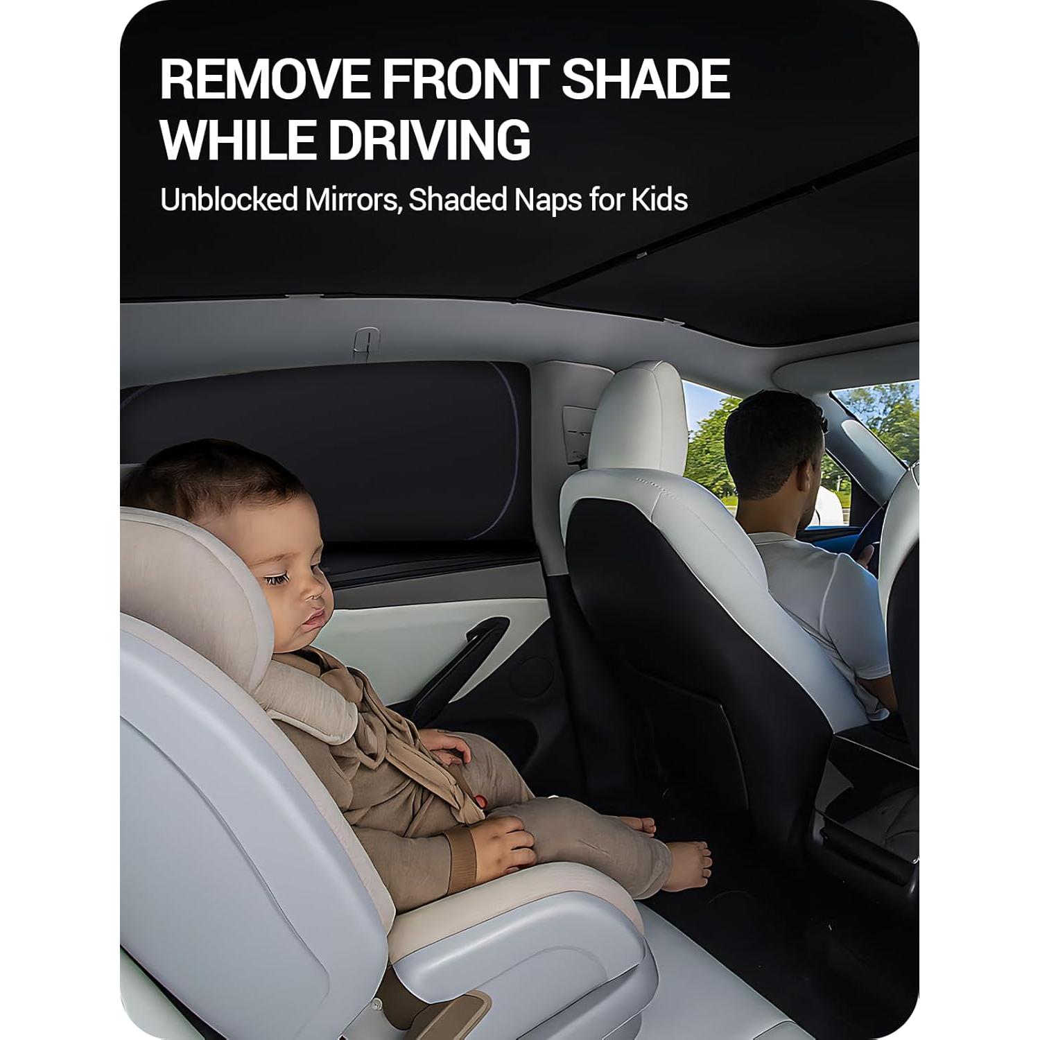 Sombra de Ventana Lateral BASENOR para Tesla Model Y 2020-2026