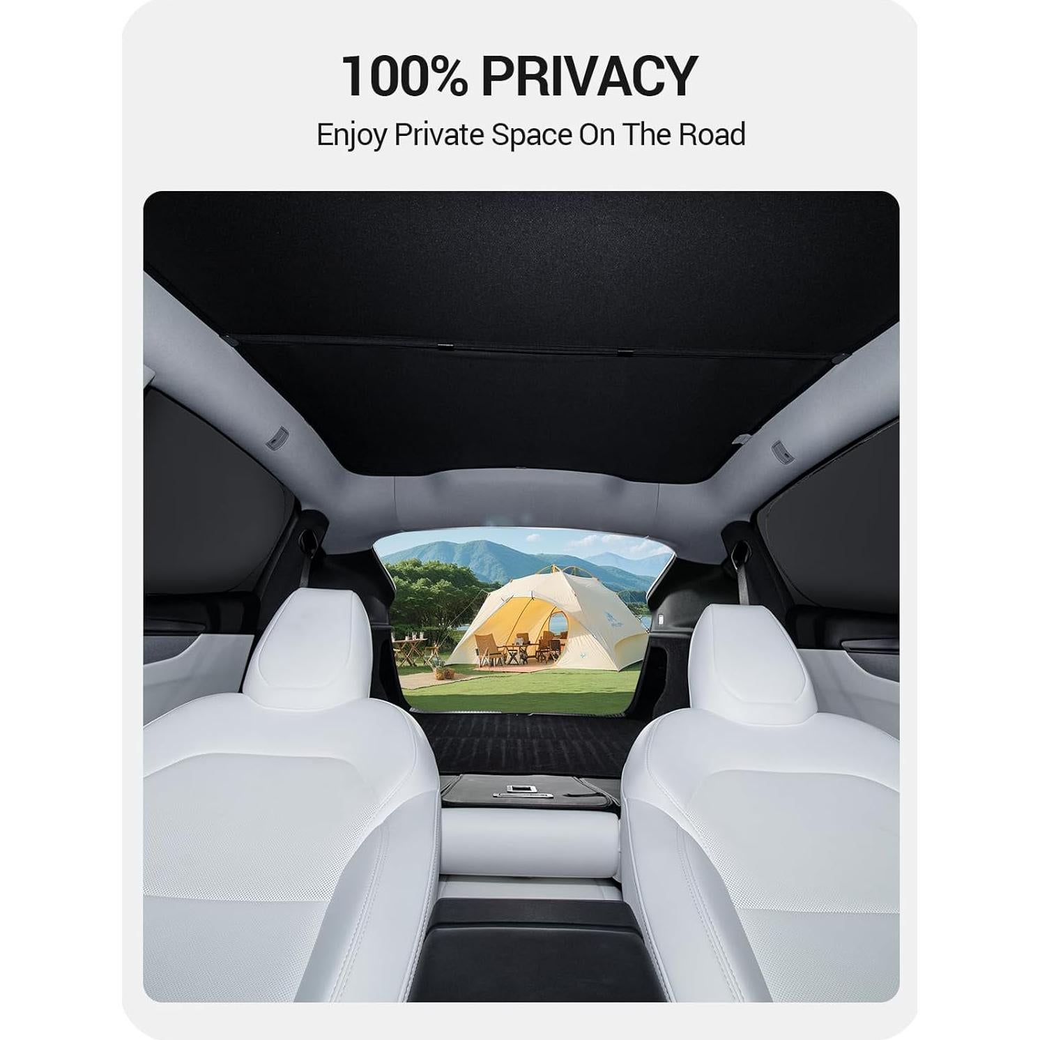 Sombra de Ventana Lateral BASENOR para Tesla Model Y 2020-2026