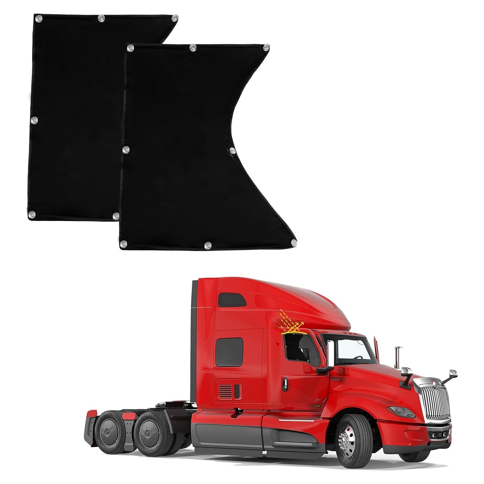 Cortina Solar Lateral PSLER para Camiones Semi-Truck UV 98%