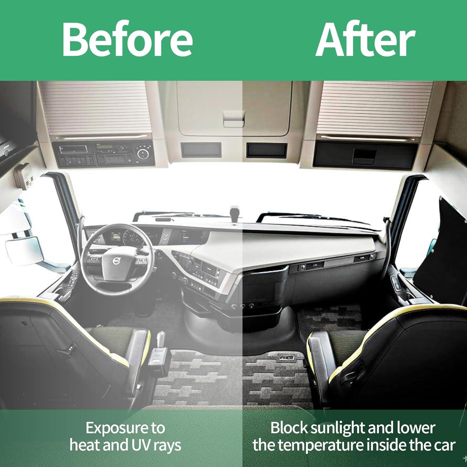 Cortina Solar Lateral PSLER para Camiones Semi-Truck UV 98%