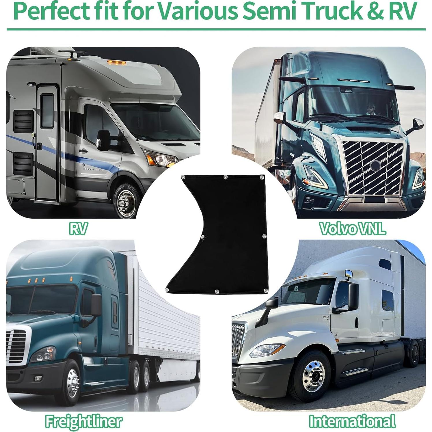 Cortina Solar Lateral PSLER para Camiones Semi-Truck UV 98%