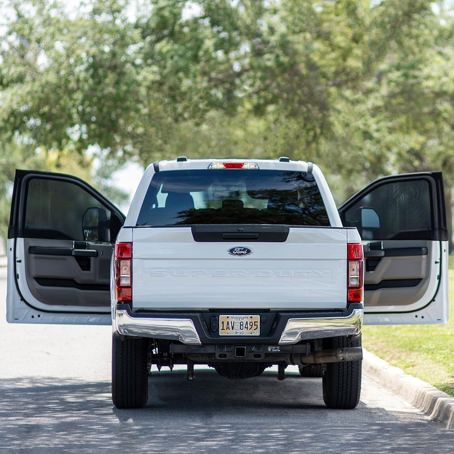 Paquete de 2 Sombrillas Bayan Front2 para Ventanas de Auto