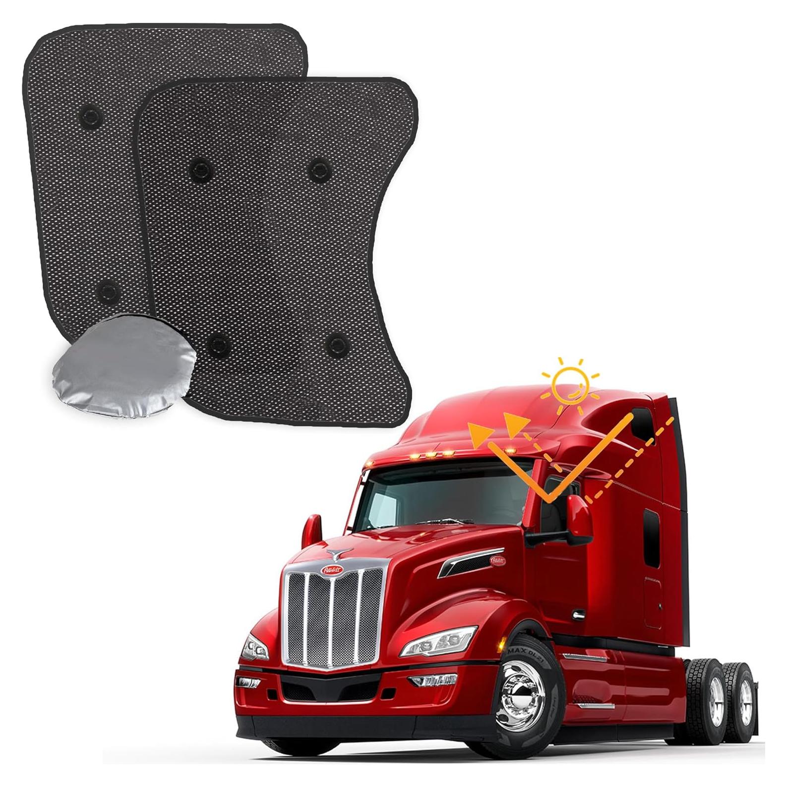 Protector Solar para Ventana Lateral Camión Peterbilt 579