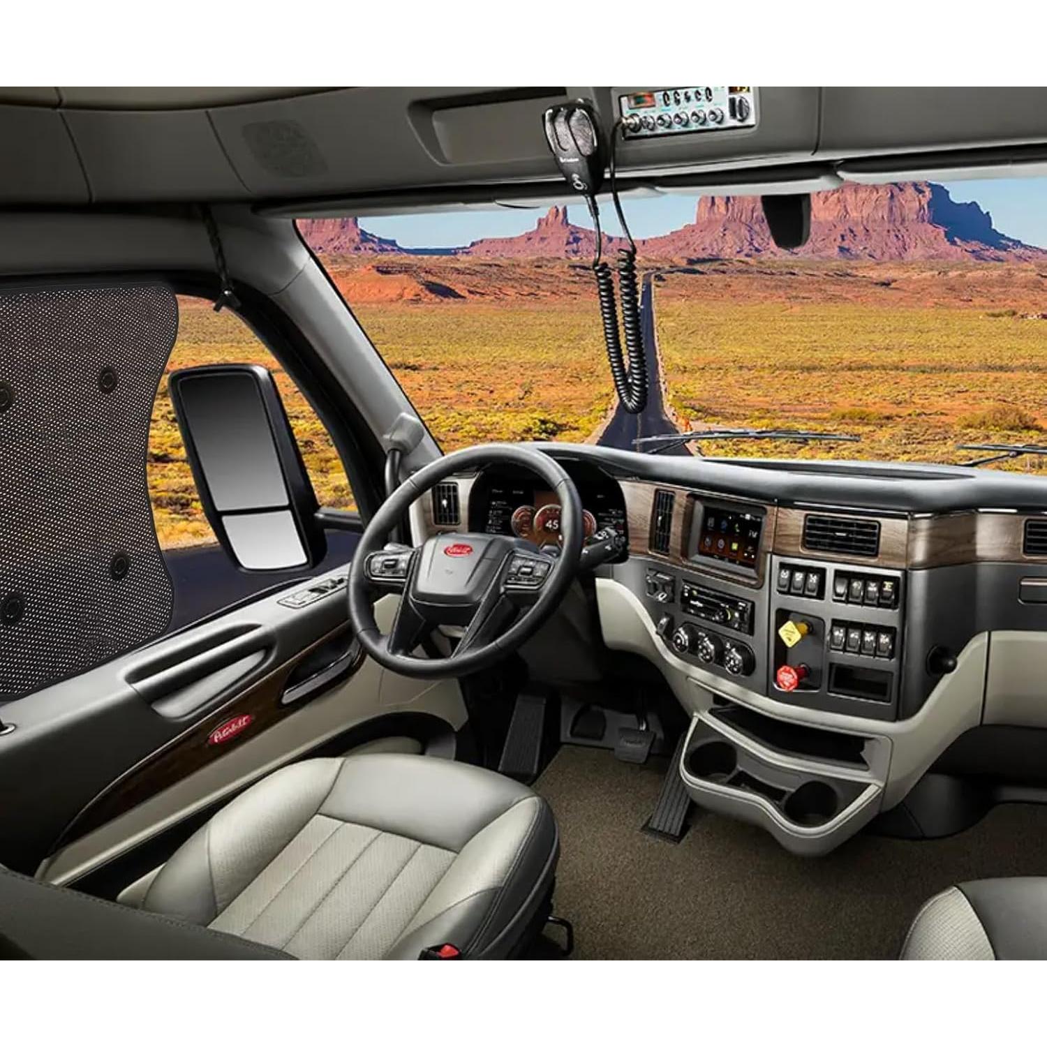 Protector Solar para Ventana Lateral Camión Peterbilt 579