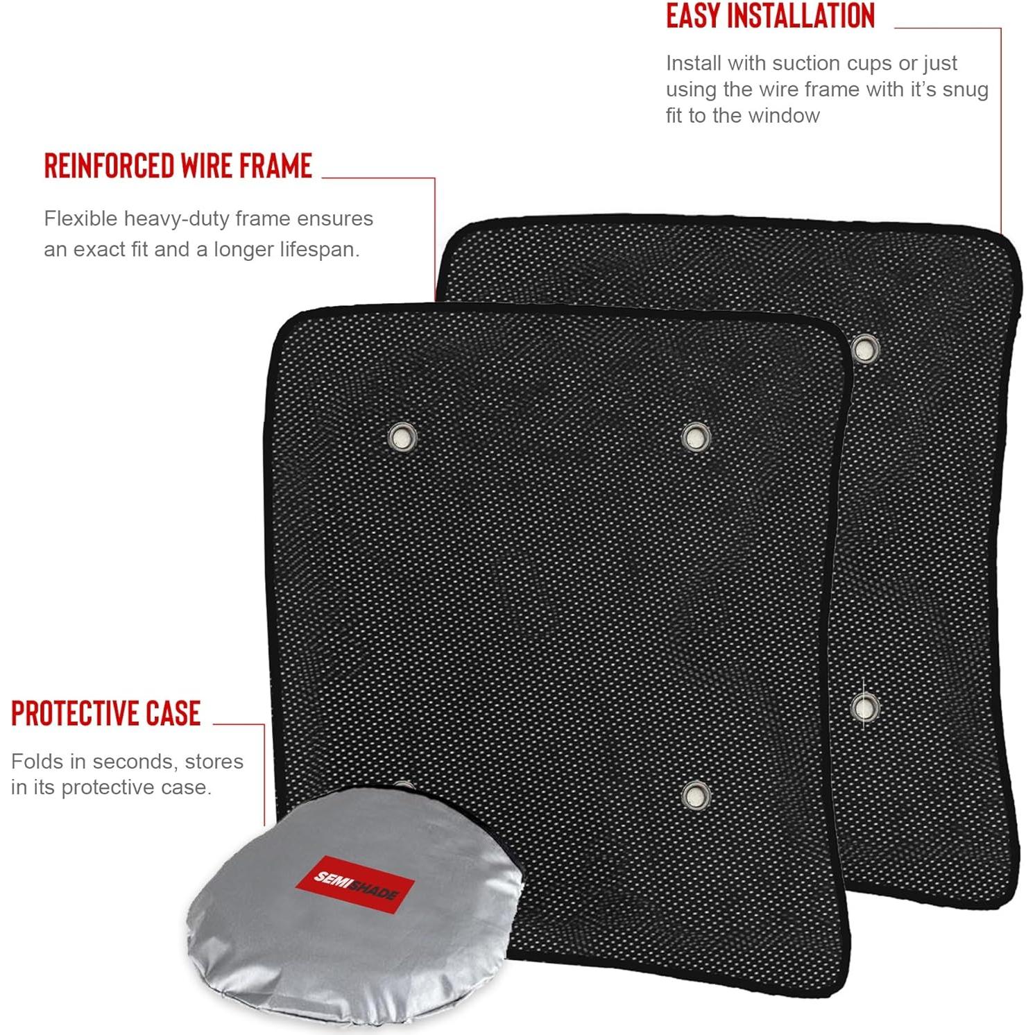 Protector Solar SEMISHADE para Ventana Kenworth T680/T880/W990