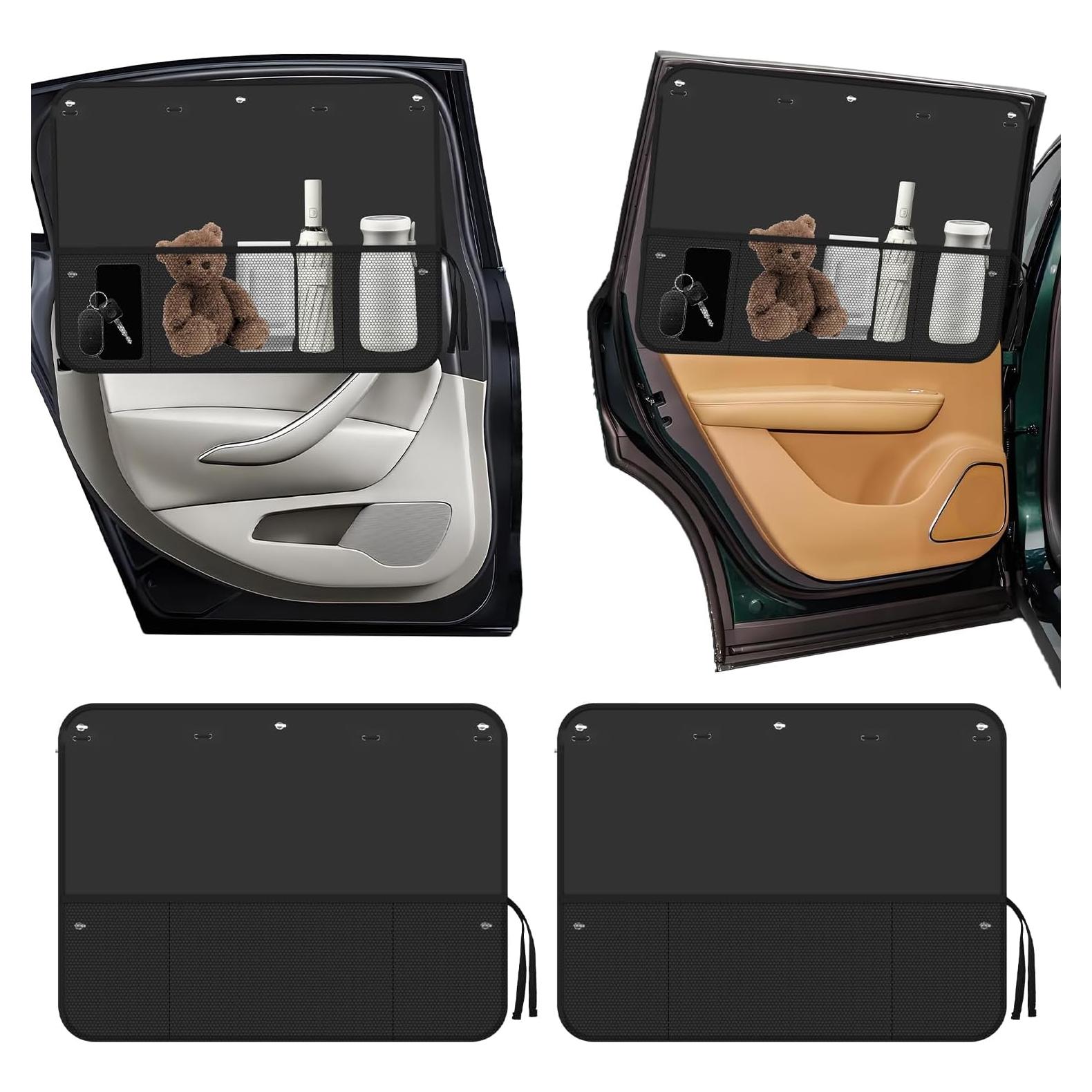 Cortinas Solares para Ventanas Traseras de Coche Figpade 69x50 cm