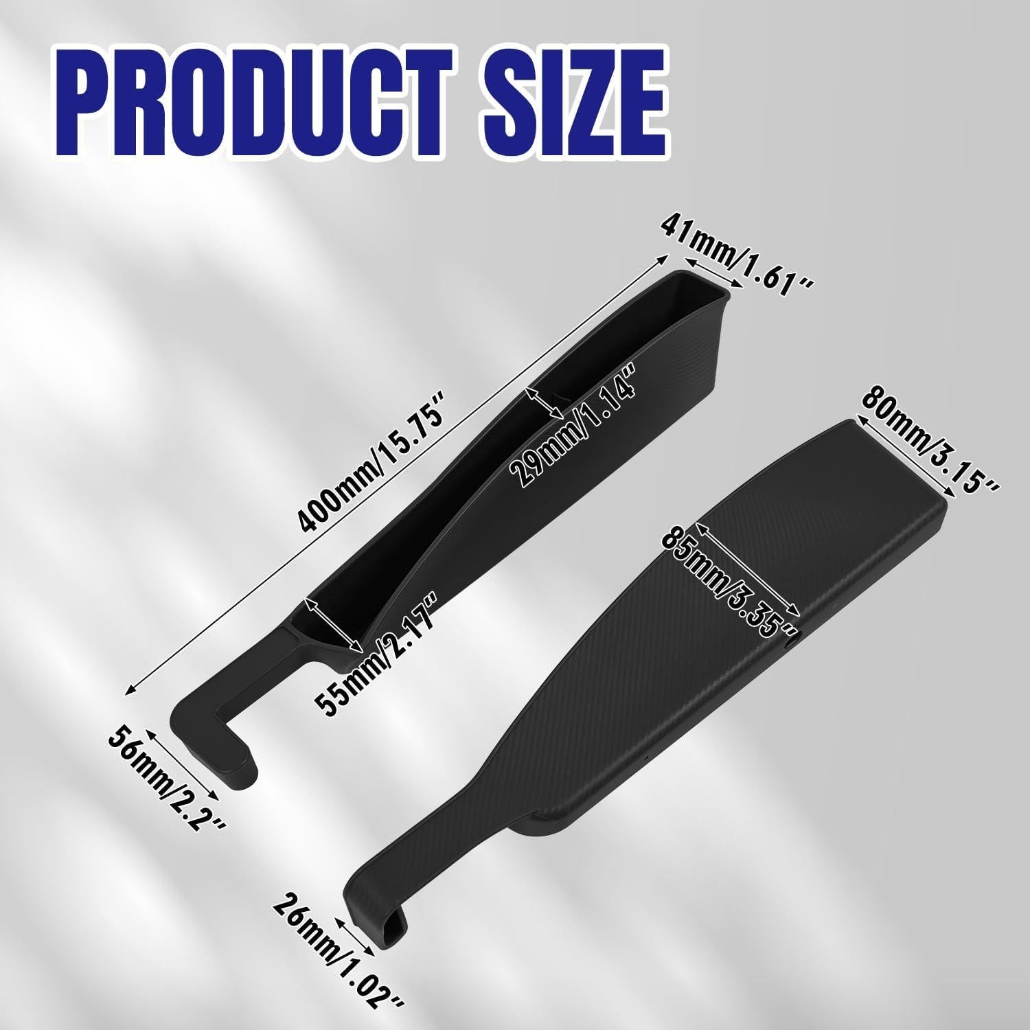 Organizador de Relleno para Asiento de Coche Xomzema Negro