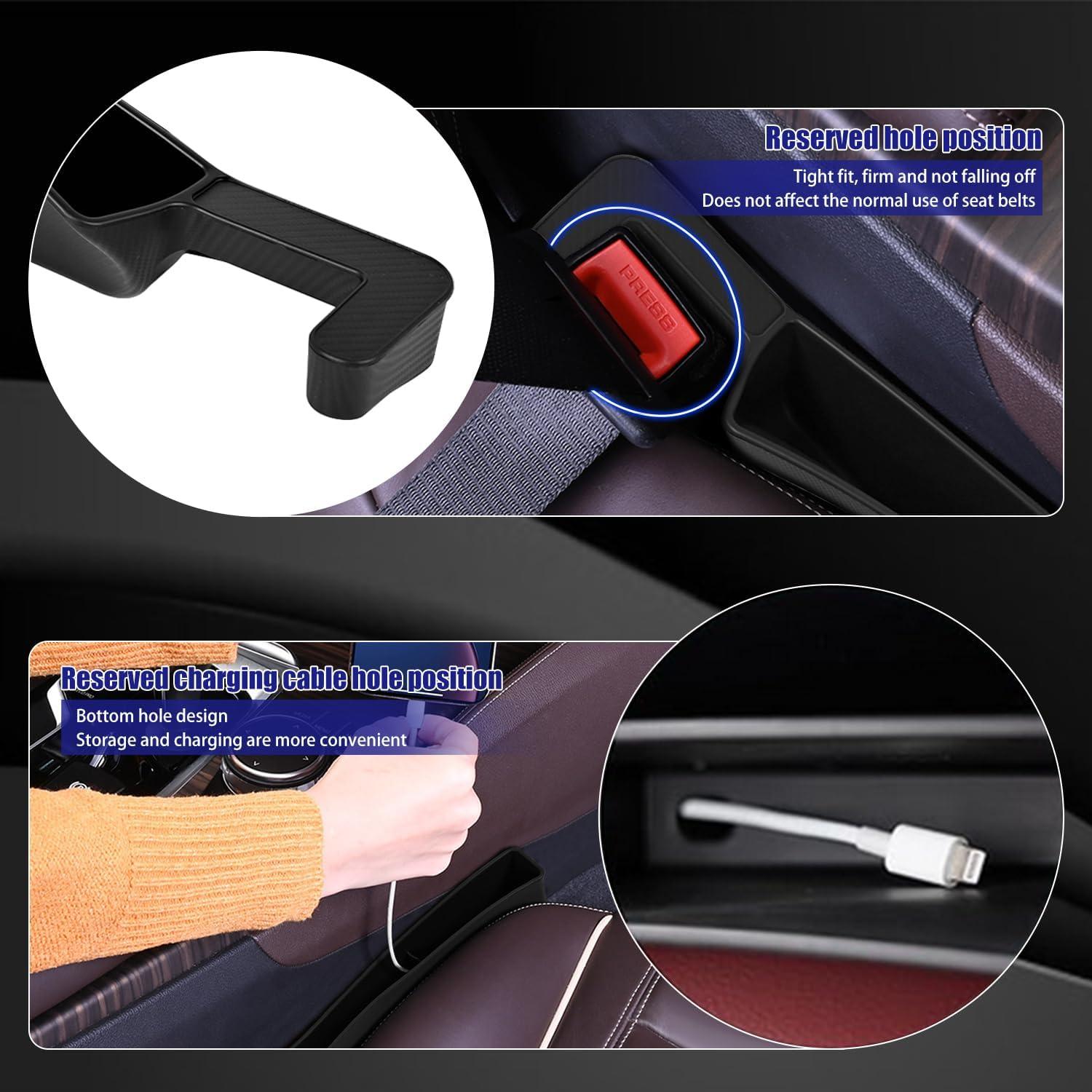 Organizador de Relleno para Asiento de Coche Xomzema Negro