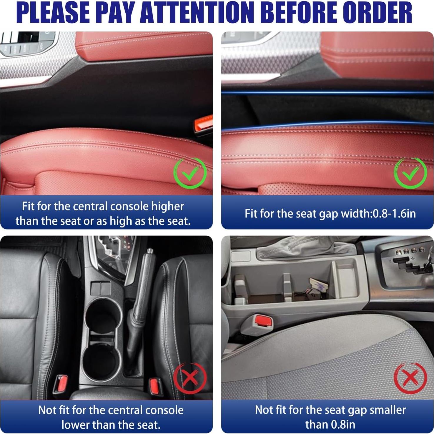 Organizador de Relleno para Asiento de Coche Xomzema Negro