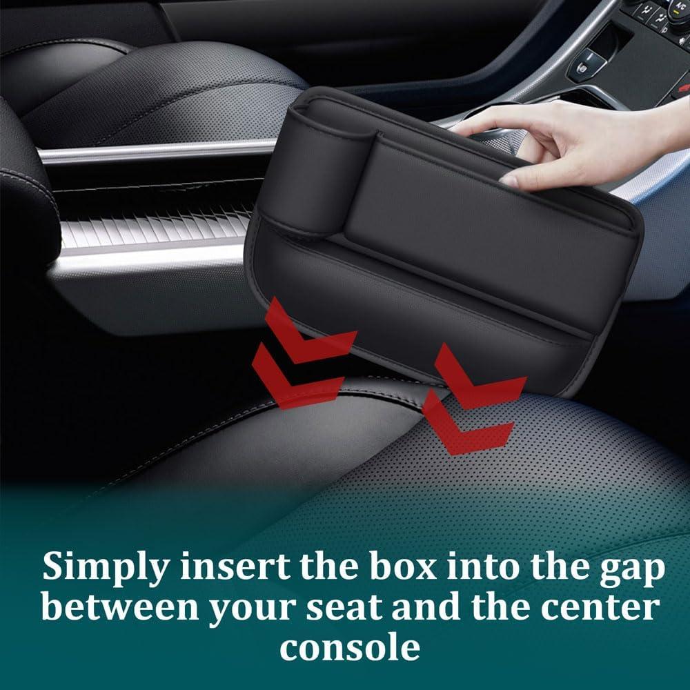 Organizador de Espacio entre Asientos PACLVIO con Soporte para Vaso