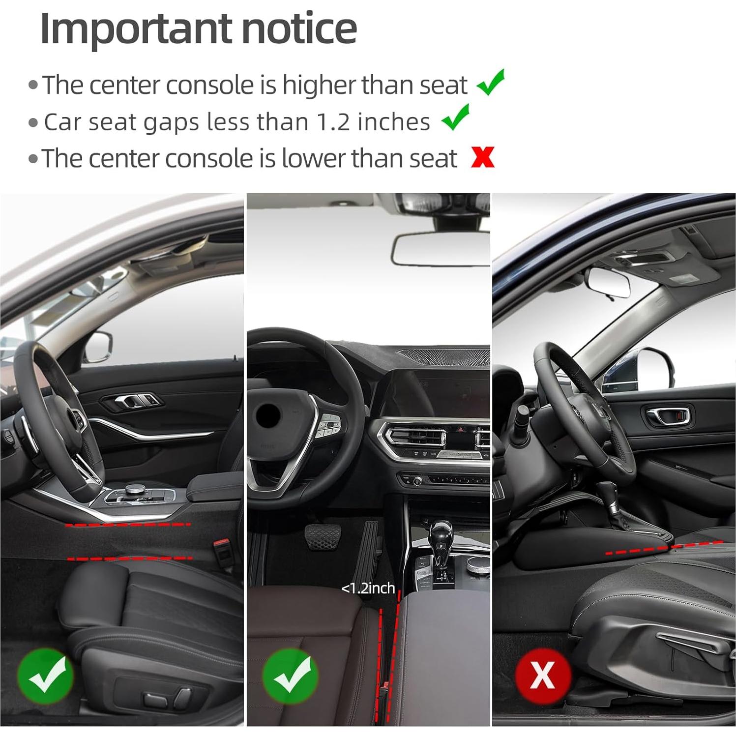 Caja de Almacenamiento Lateral para Asiento de Coche BETTERHUMZ Rojo Negro