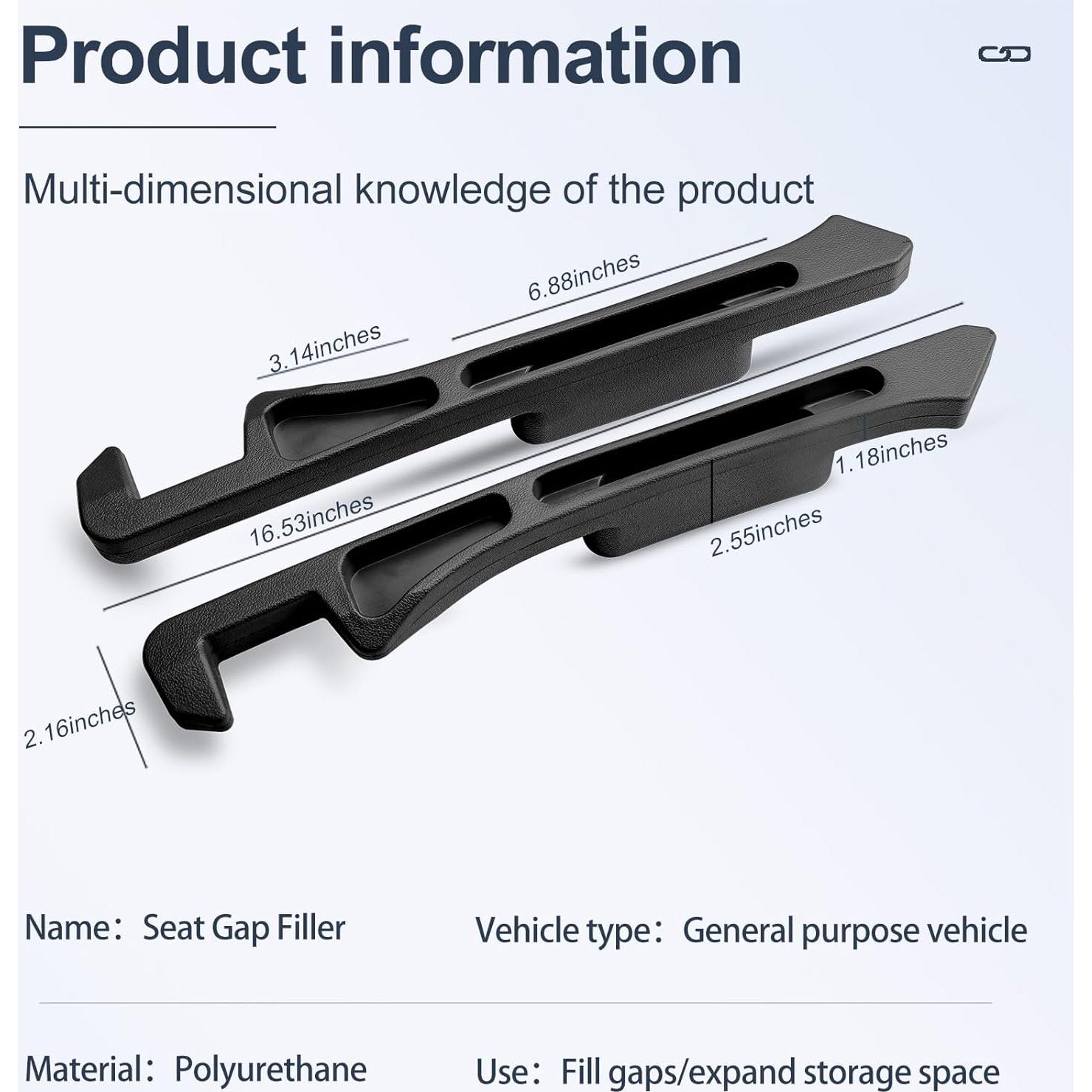 Relleno de Espacio entre Asientos de Coche Teenkeen BK - Organizador