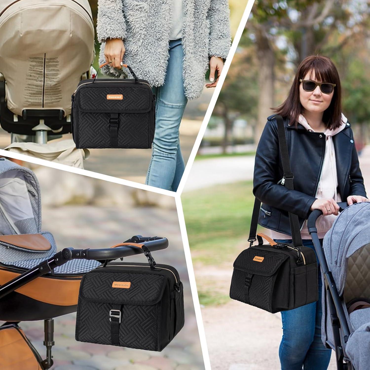 Bolsa de Enfriamiento de Leche Materna Docami Negra 8.5L