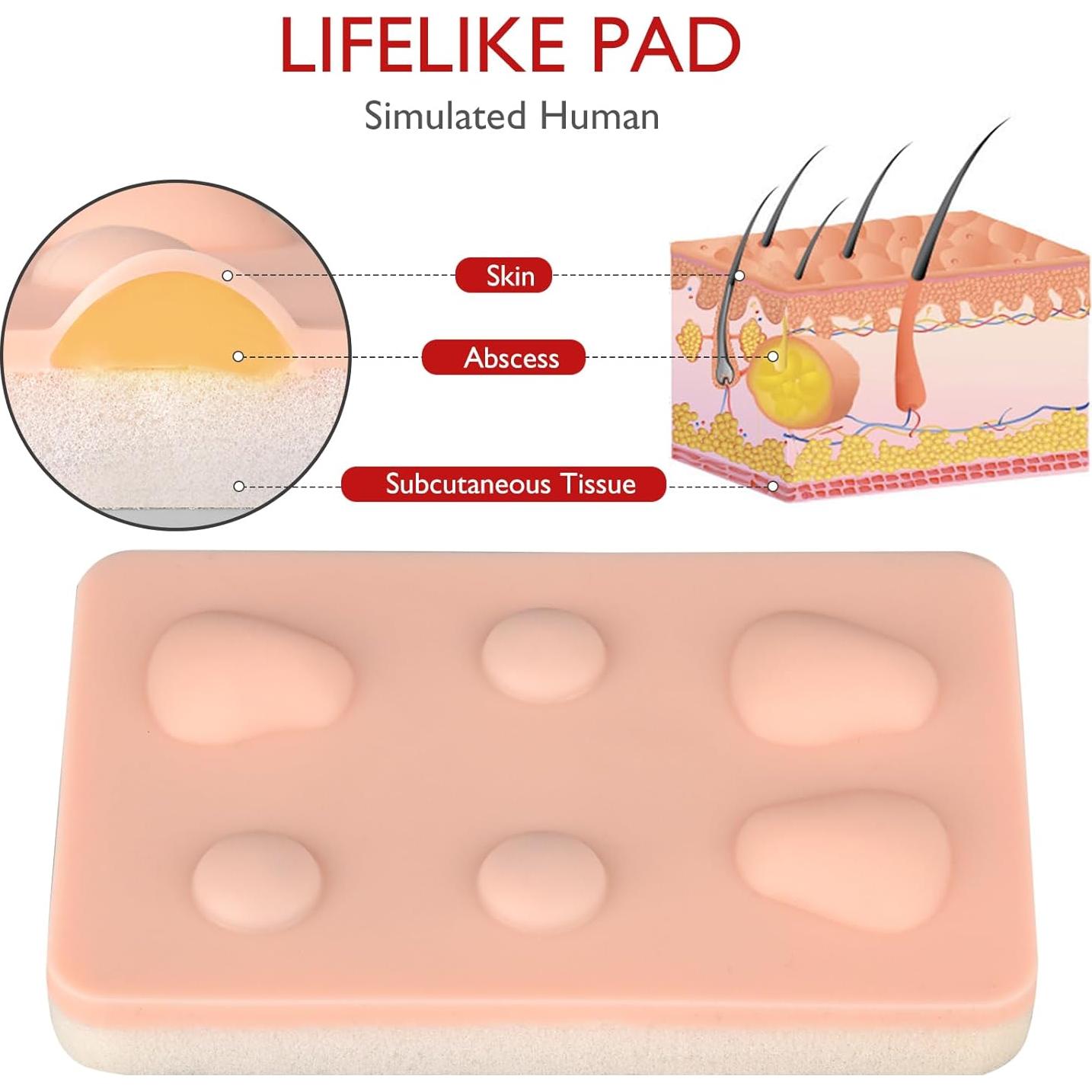 Almohadilla de Entrenamiento SimCoach para Incisión y Drenaje