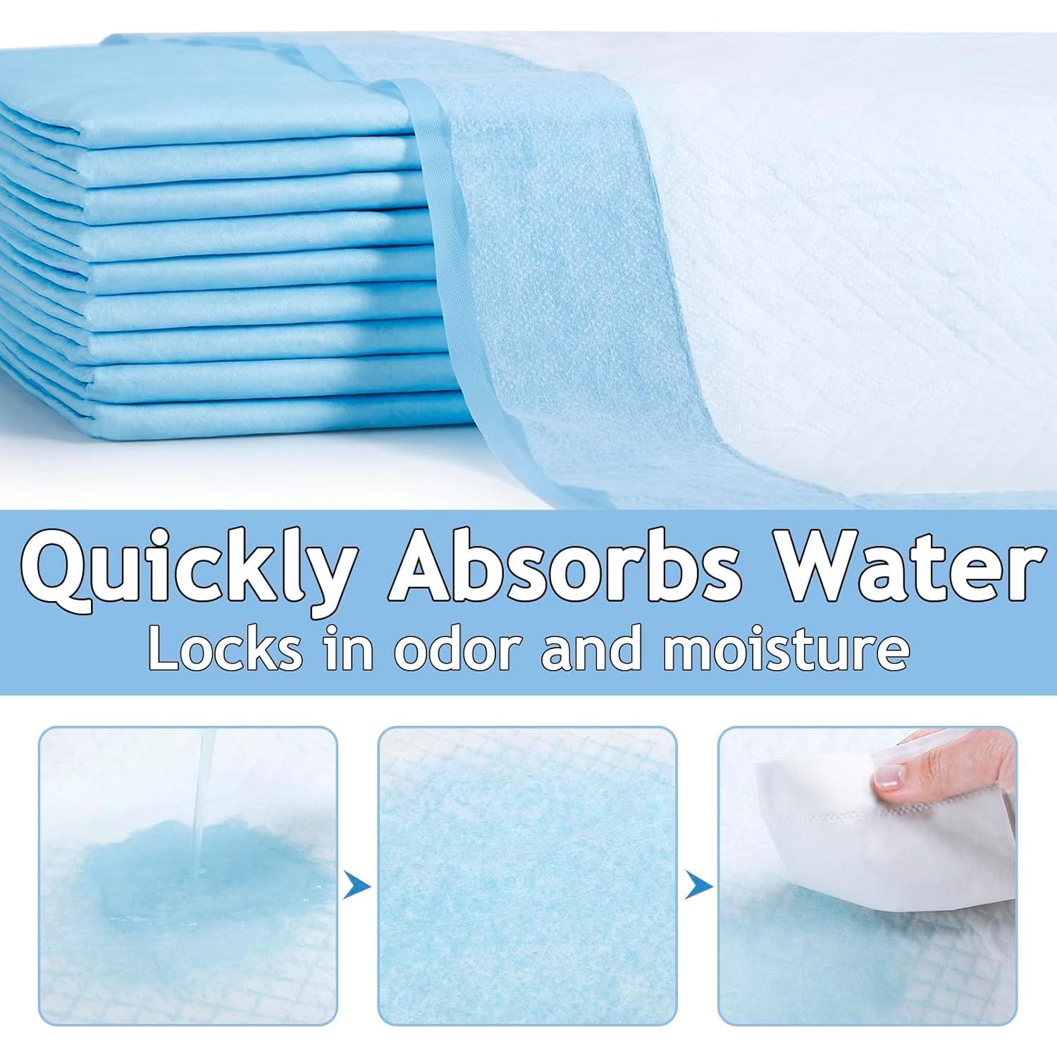 30 Almohadillas Desechables Incontinencia 60x90 cm Erinnmy