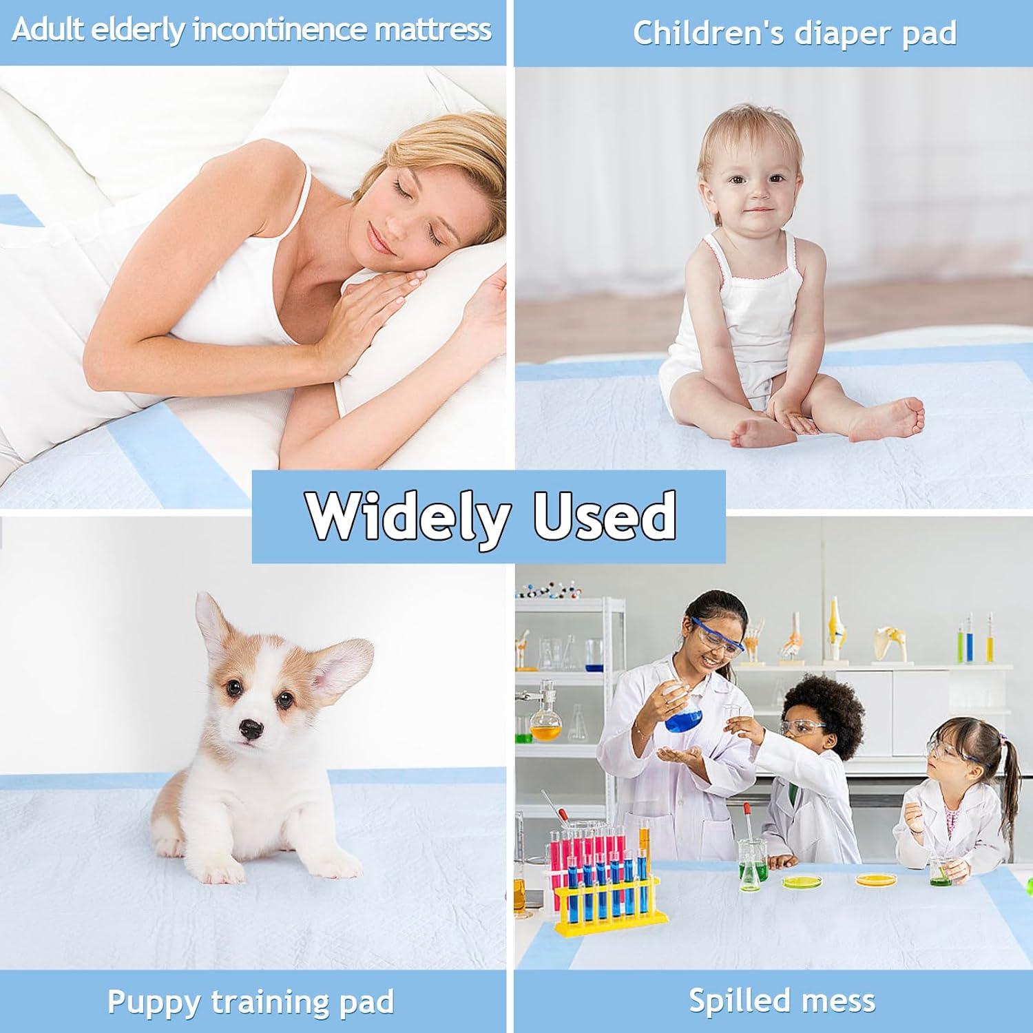 30 Almohadillas Desechables Incontinencia 60x90 cm Erinnmy