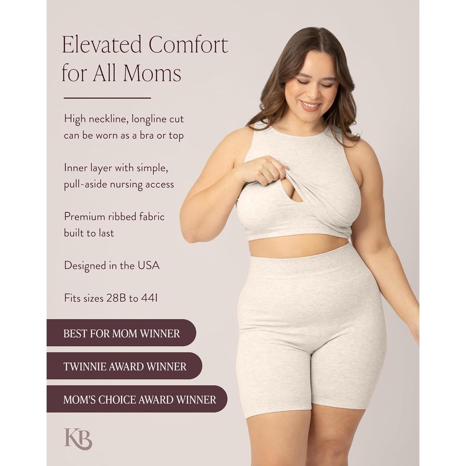 Sujetador de Lactancia Kindred Bravely Sublime Avena S-1X