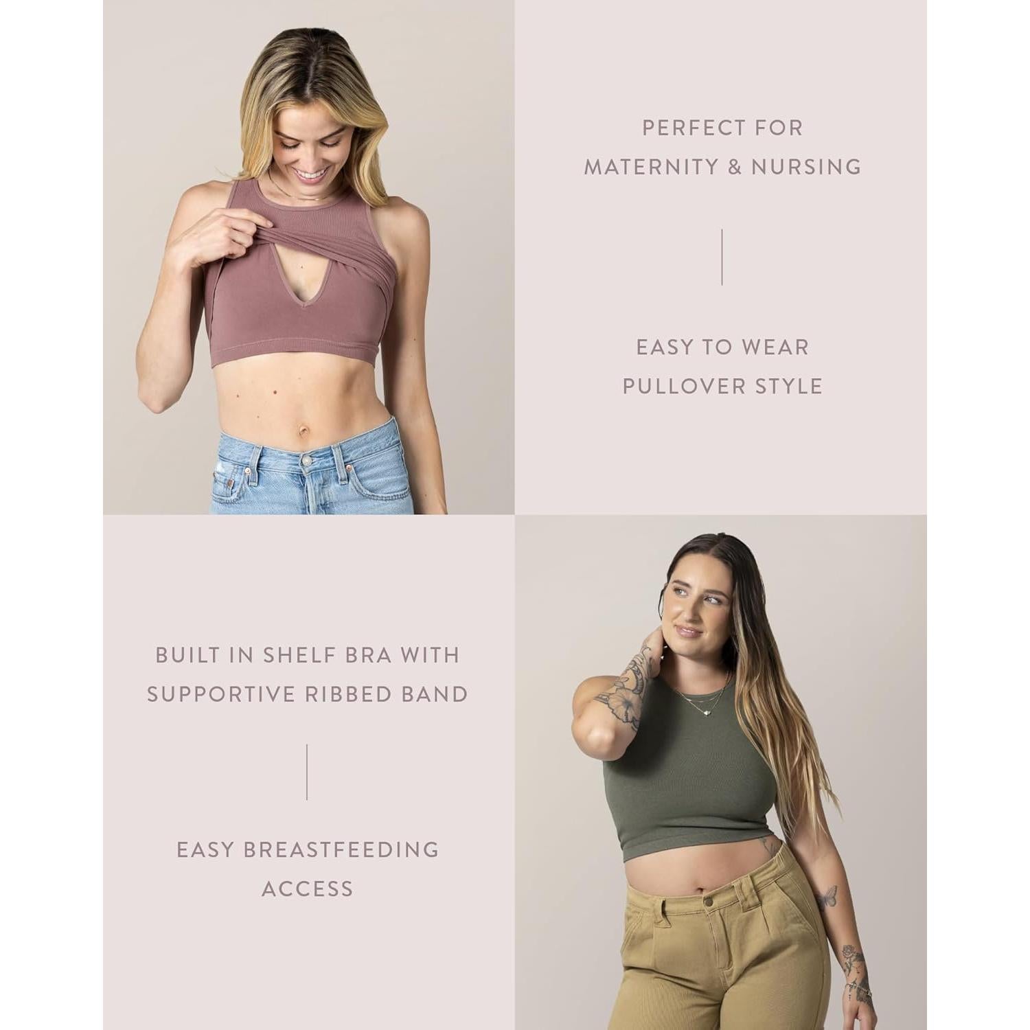 Sujetador de Lactancia Kindred Bravely Sublime Avena S-1X