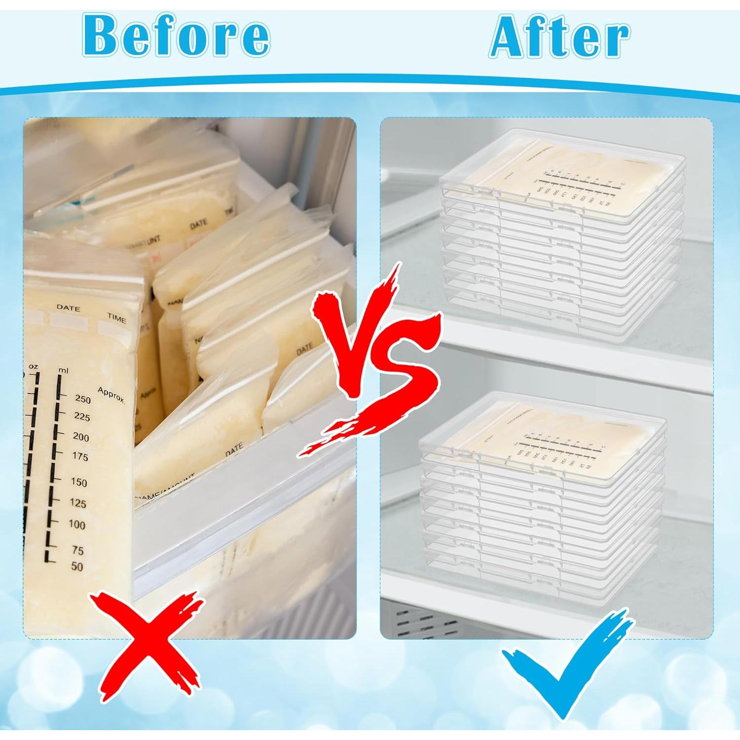 Organizador de Almacenamiento de Leche Materna COITEK 12 Pcs