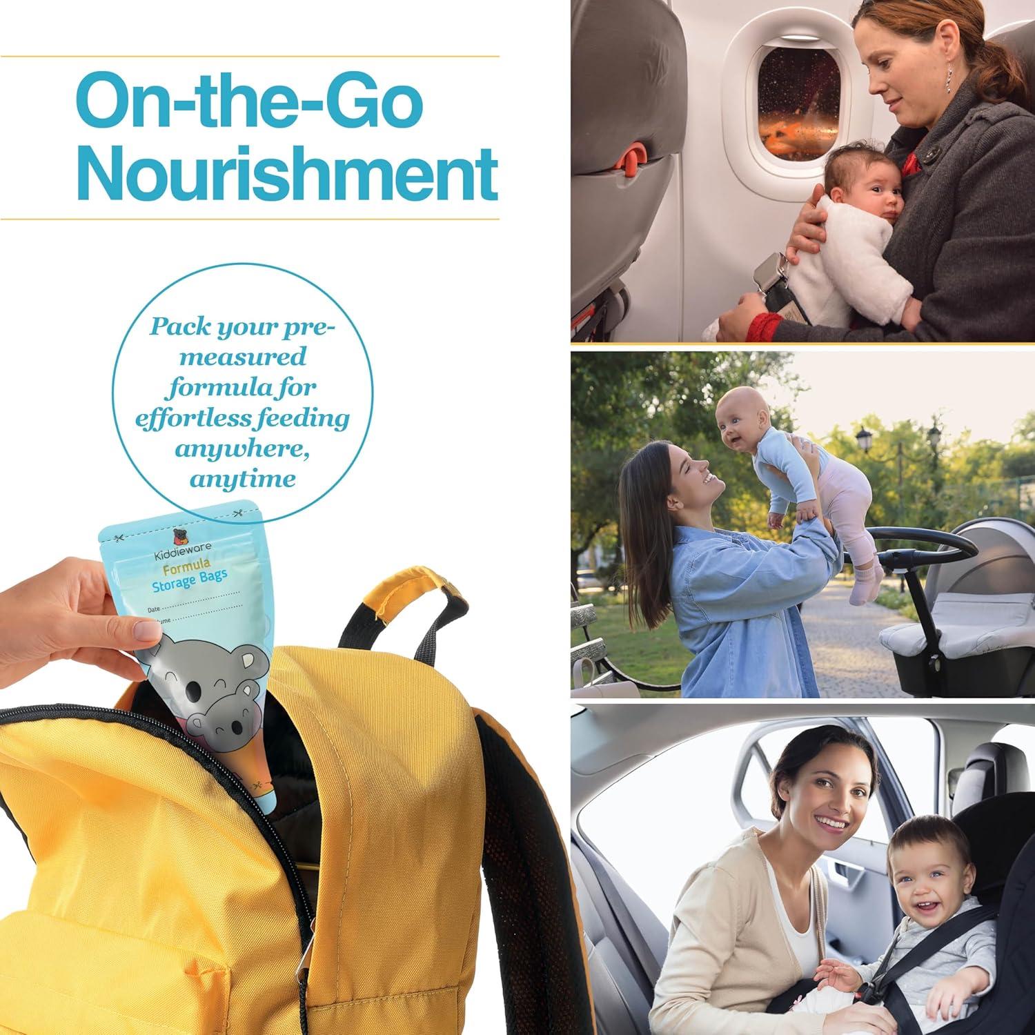 30 Bolsas de Almacenamiento de Fórmula Bebé FOBA001 - A Prueba de Fugas