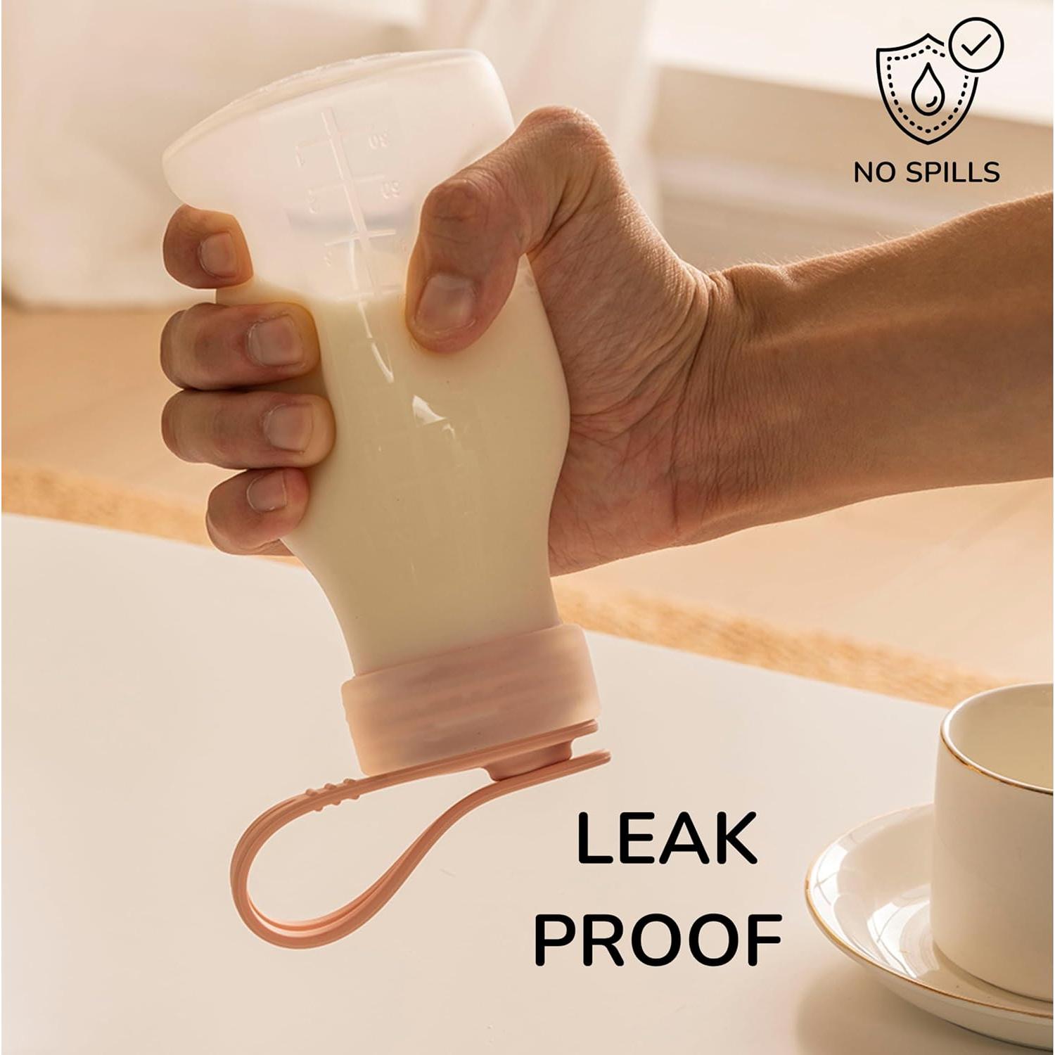 Bolsas de Silicona Reutilizables SelectShen™ 2x8 oz a Prueba de Fugas