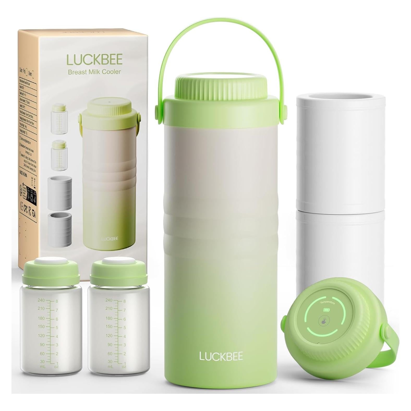 Enfriador de Leche Materna LUCKBEE MC001-G 16oz con LCD