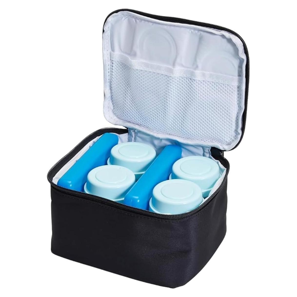 Bolsa Térmica Zomee para Leche Materna con 4 Biberones y Hielo