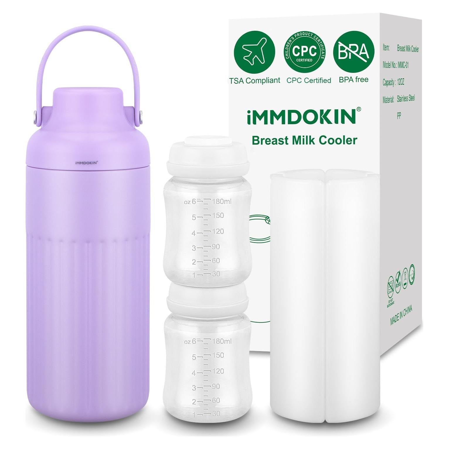 Enfriador de Leche Materna Portátil IMMC-01 12oz 30H