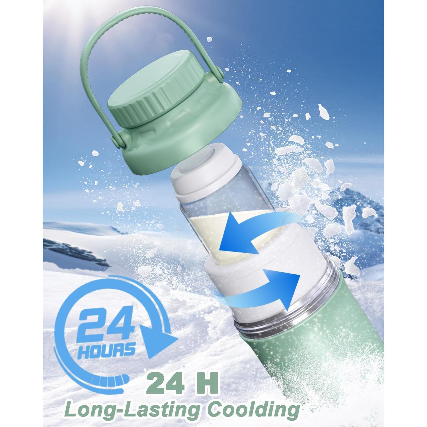 Enfriador de Leche Materna ZhiChu 22oz Portátil 24H Fresco