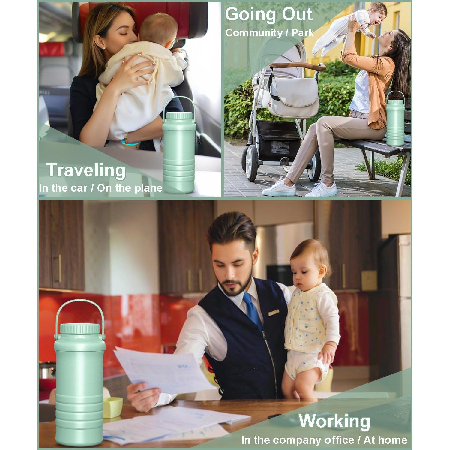 Enfriador de Leche Materna ZhiChu 22oz Portátil 24H Fresco