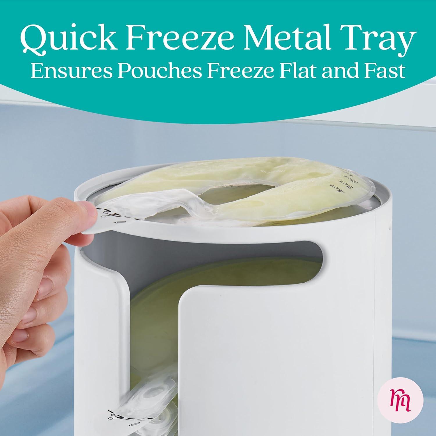 Organizador de Leche Materna en Congelador Nurse & Nourish - Almacena 16 Bolsas de 1.8L