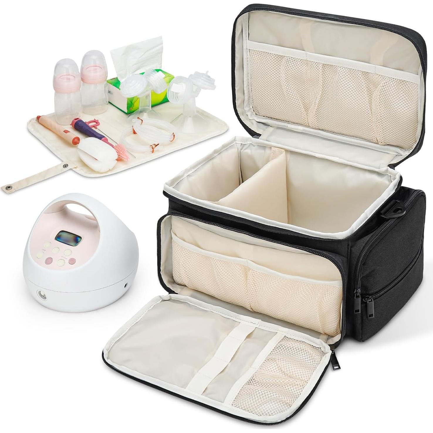 Bolsa para extractor de leche Spectra S1/S2 - Nylon Negro