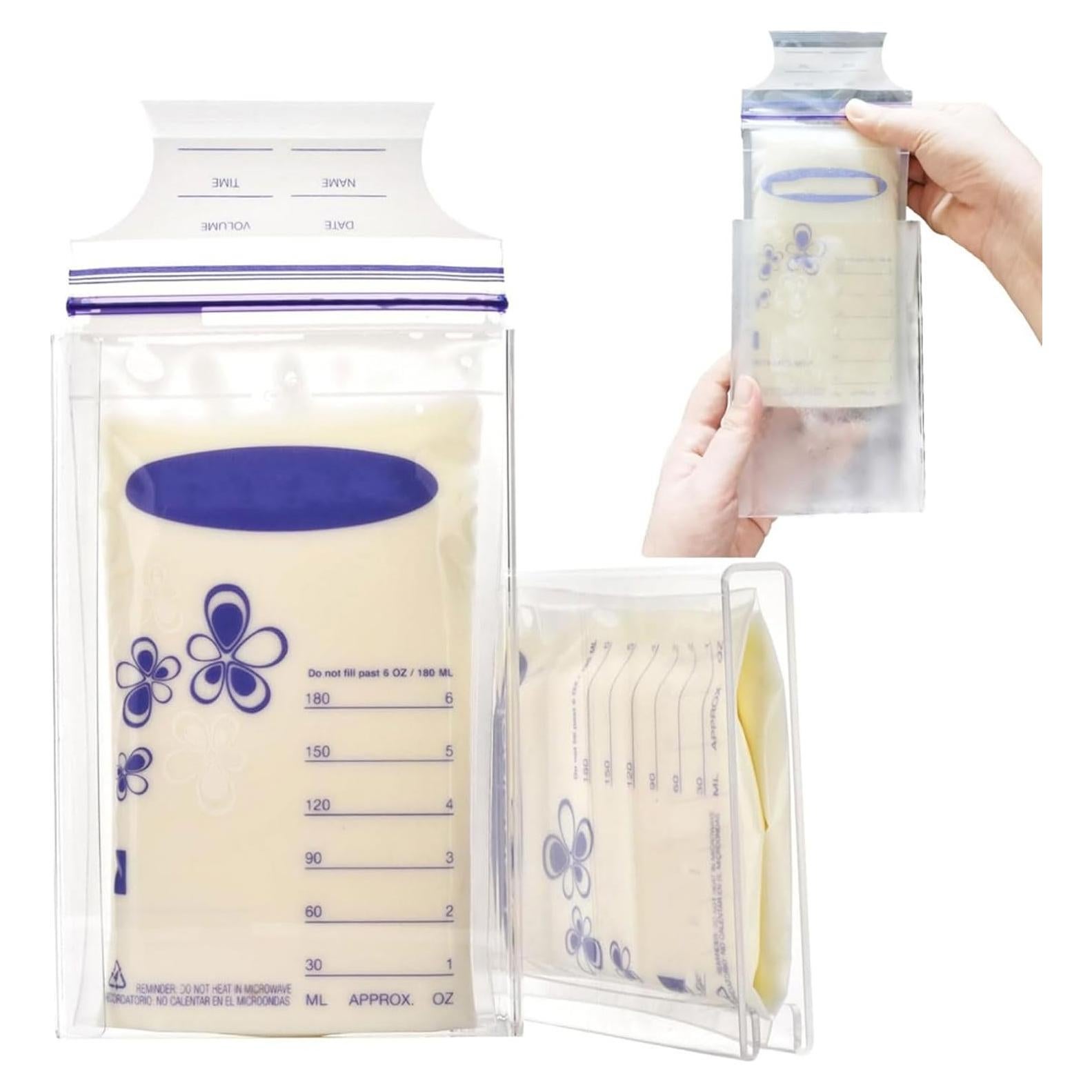 Organizador de Almacenamiento de Leche Materna NSXAYIWE 18x12cm