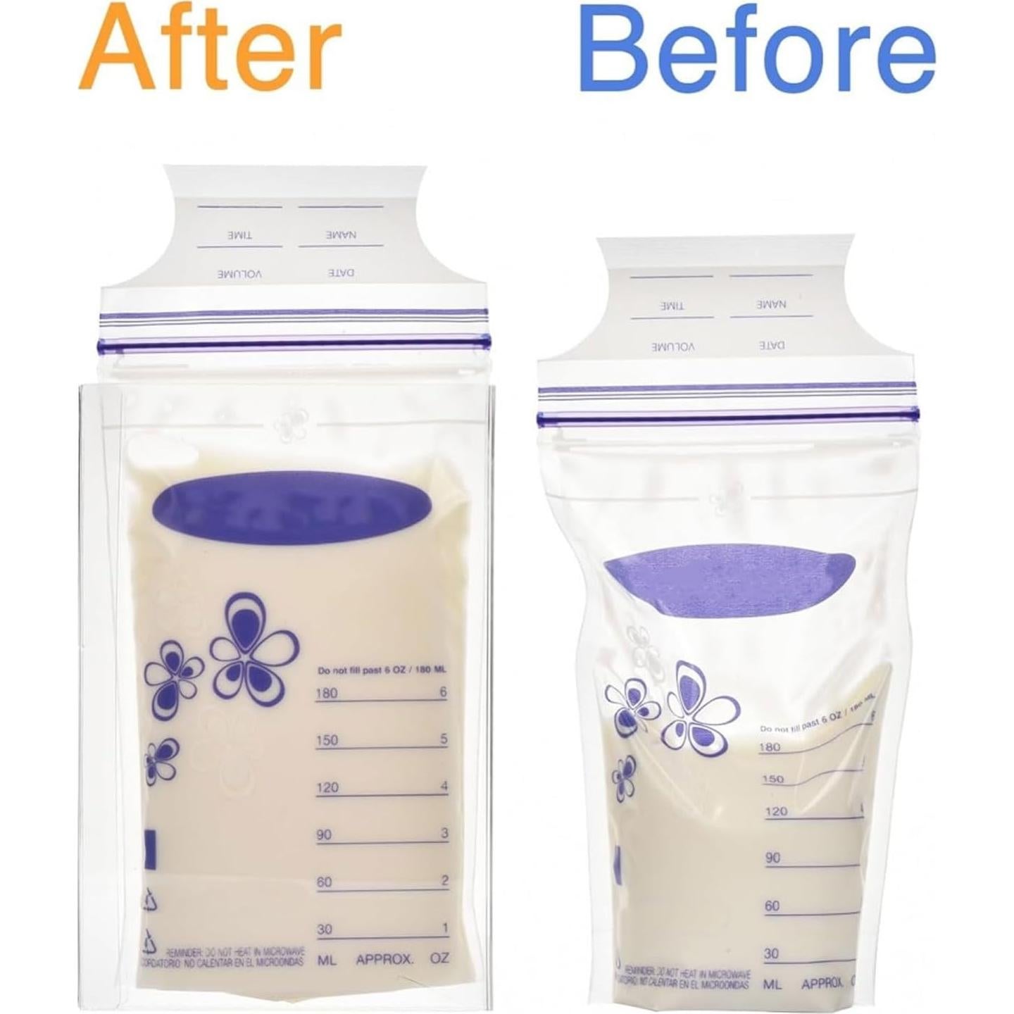 Organizador de Almacenamiento de Leche Materna NSXAYIWE 18x12cm