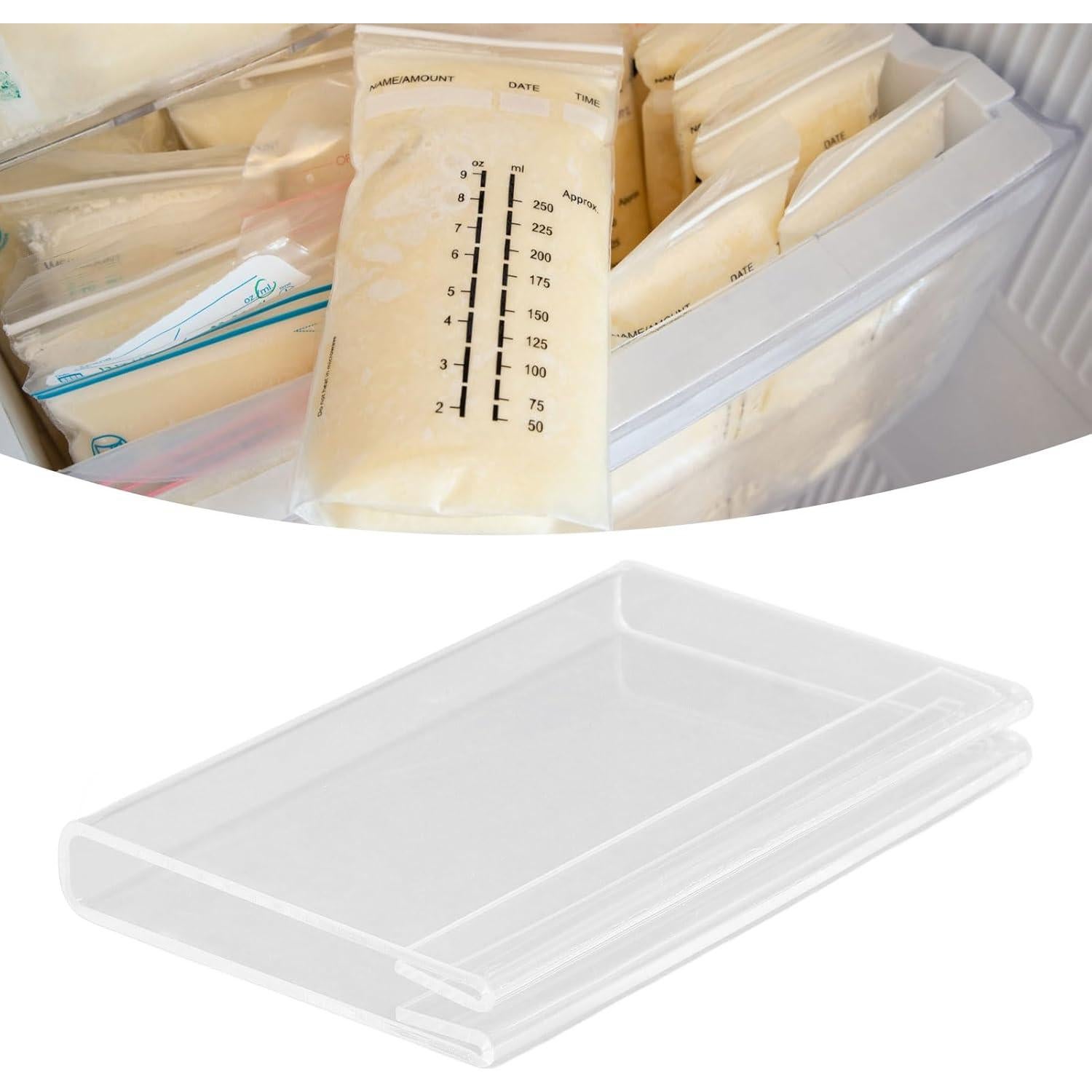 Organizador de Almacenamiento de Leche Materna NSXAYIWE 18x12cm