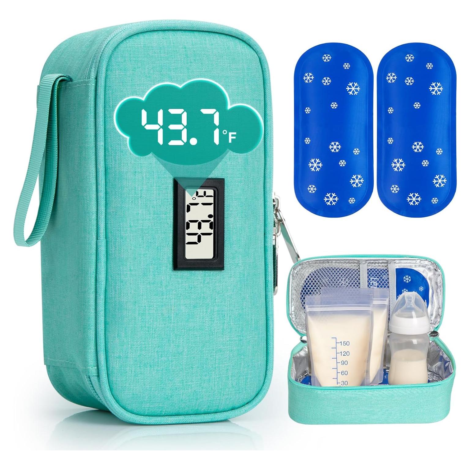 Bolsa de Enfriamiento de Leche Materna SUNMON Verde Claro