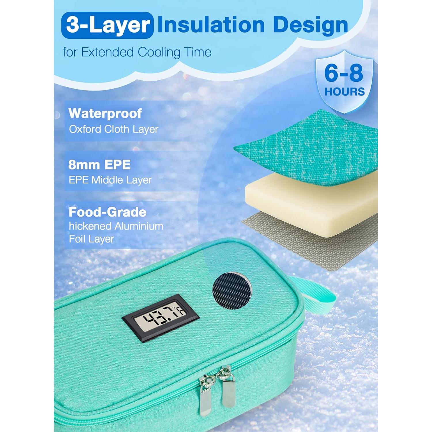 Bolsa de Enfriamiento de Leche Materna SUNMON Verde Claro