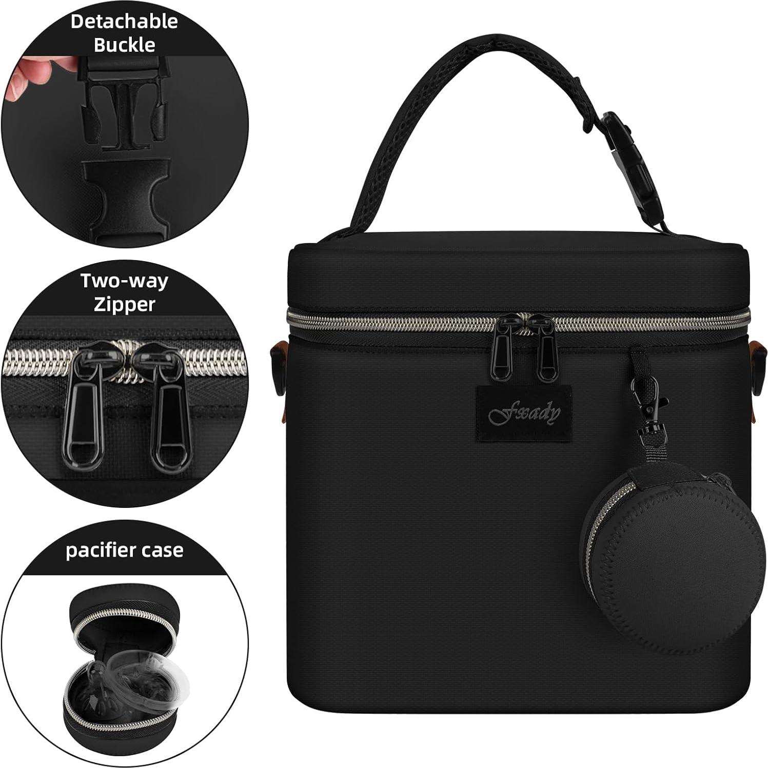 Bolsa Térmica para Leche Materna Fxady - 6 Biberones 266 ml