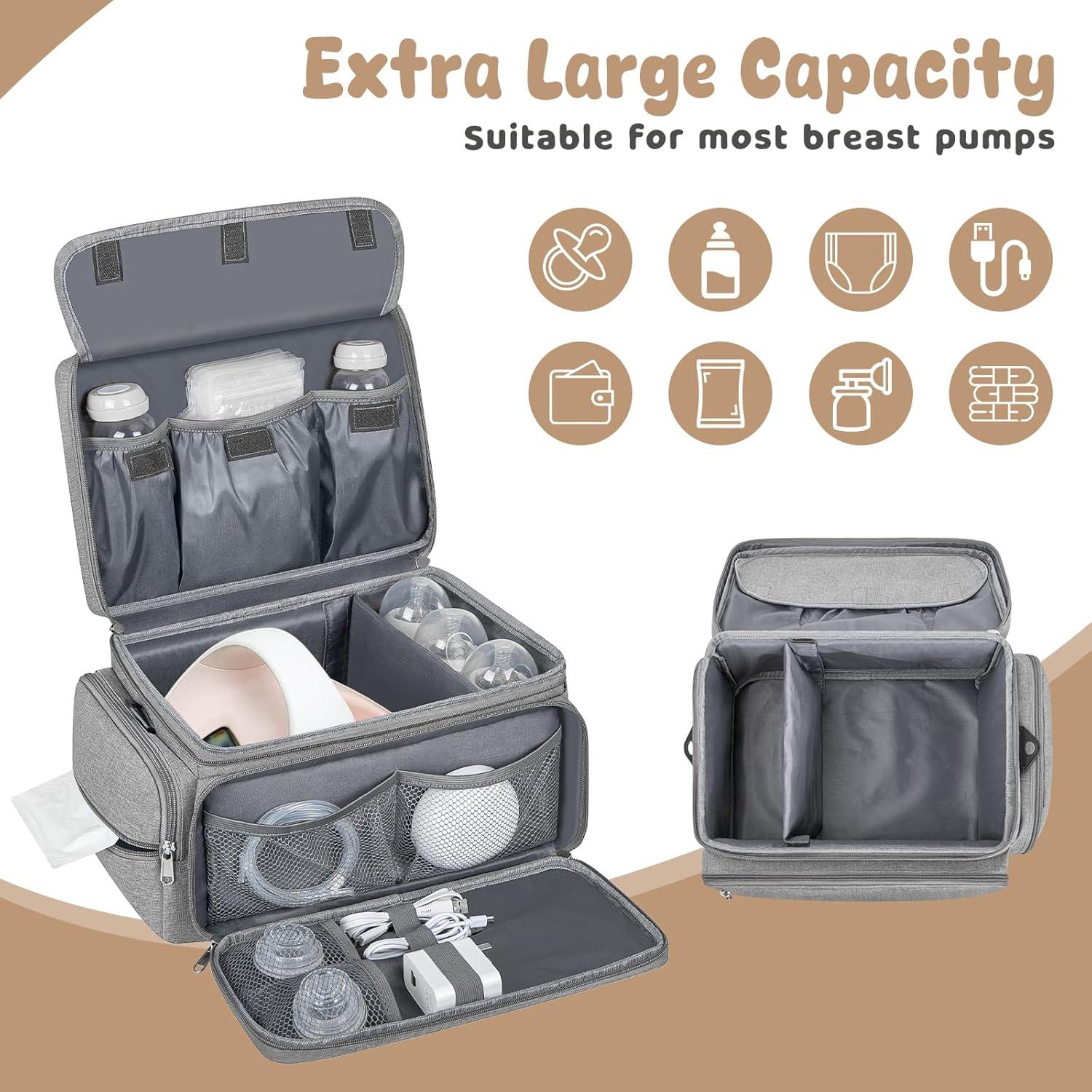 Bolsa de Extracción de Leche OCKLILY S1 S2 con Alfombrilla Gris