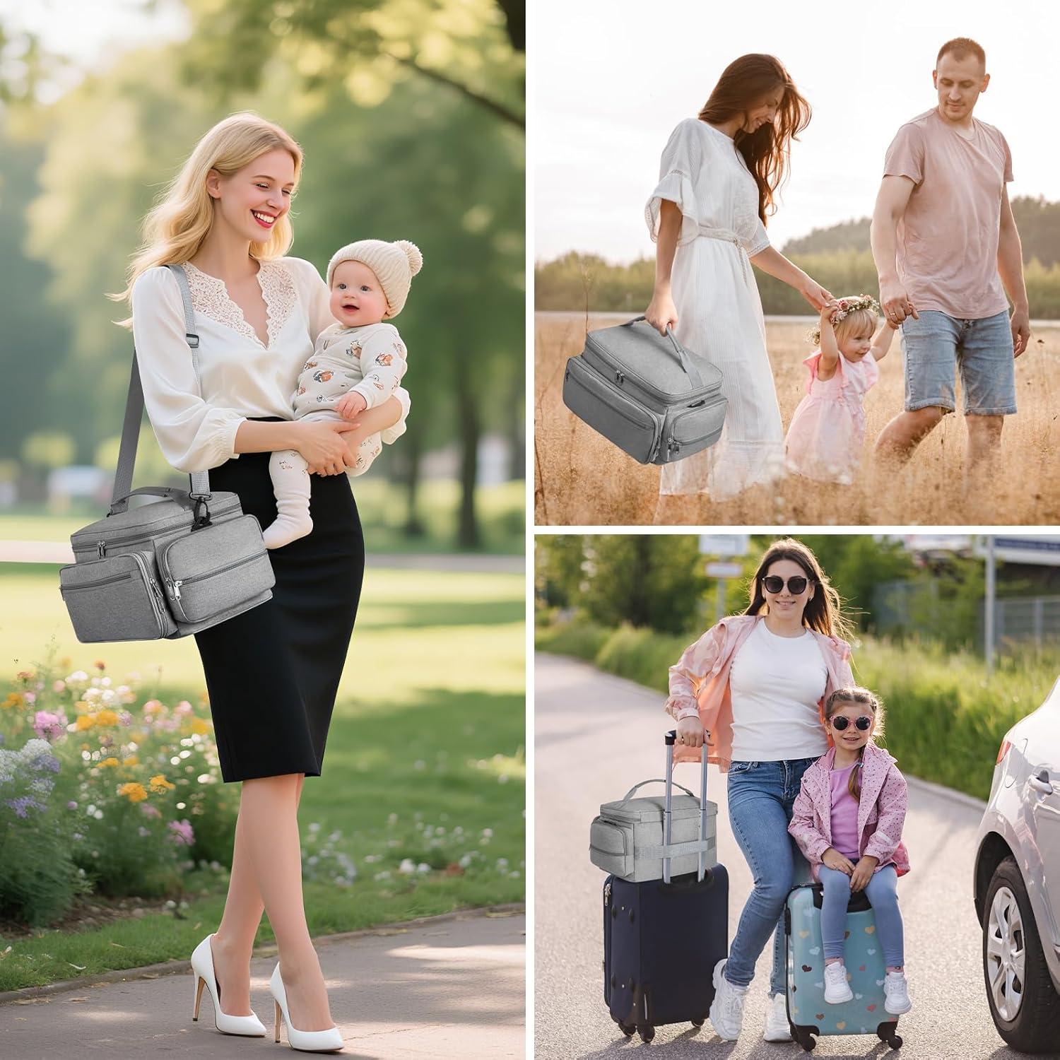 Bolsa de Extracción de Leche OCKLILY S1 S2 con Alfombrilla Gris