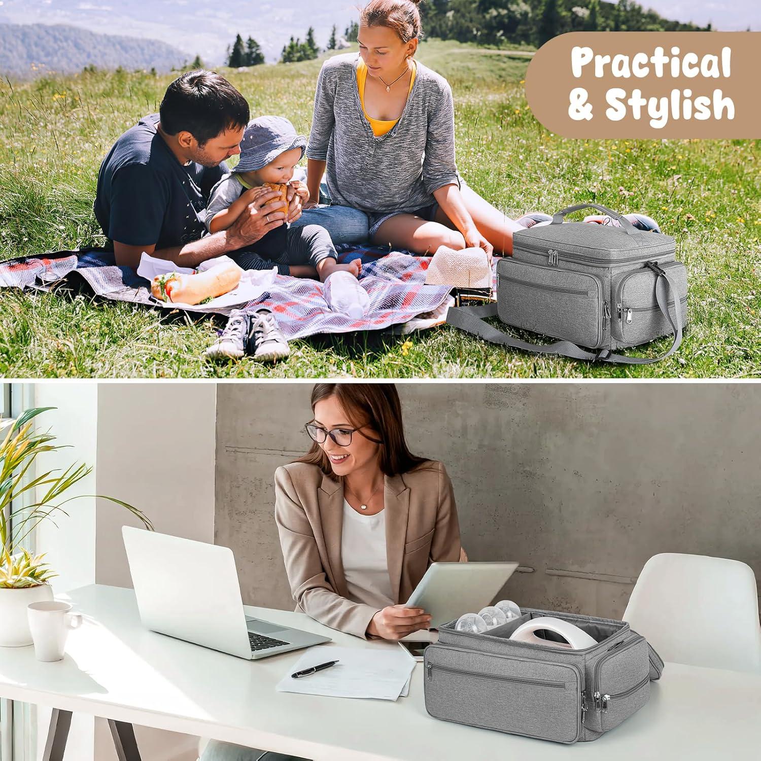 Bolsa de Extracción de Leche OCKLILY S1 S2 con Alfombrilla Gris