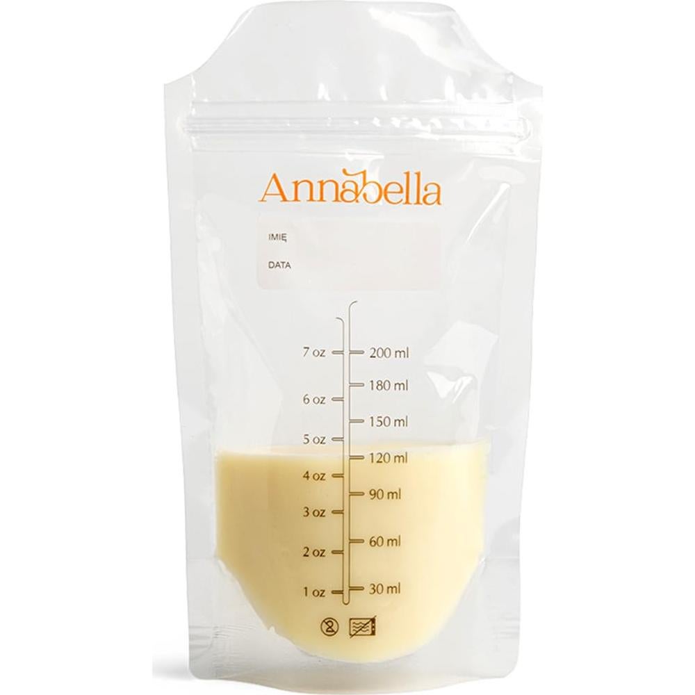 Bolsas de Almacenamiento de Leche Materna Annabella 50 Pcs 200 ml
