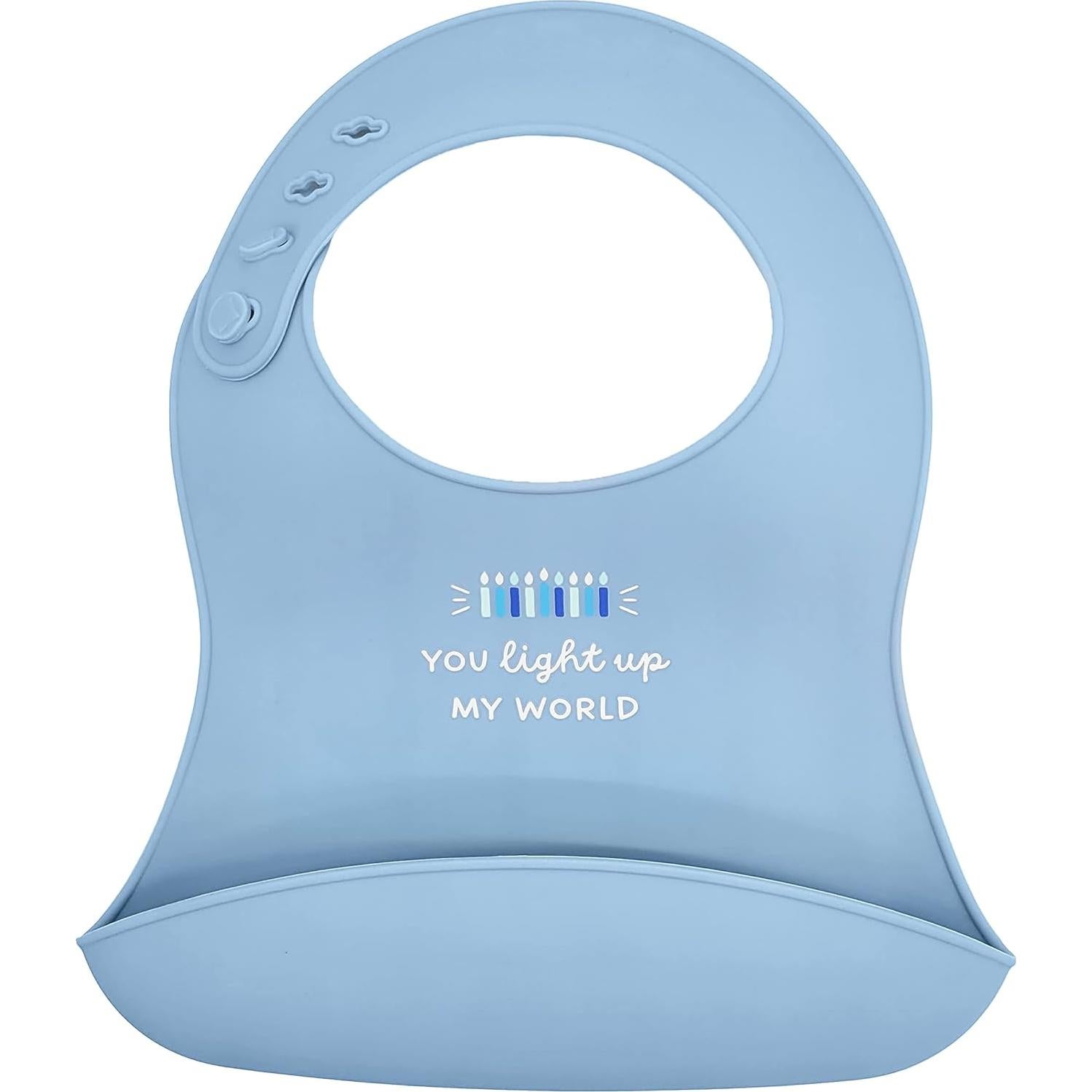 Babero de Bebé Dreidel Iluminas Mi Mundo - 6 meses a 6 años